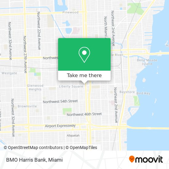 BMO Harris Bank map