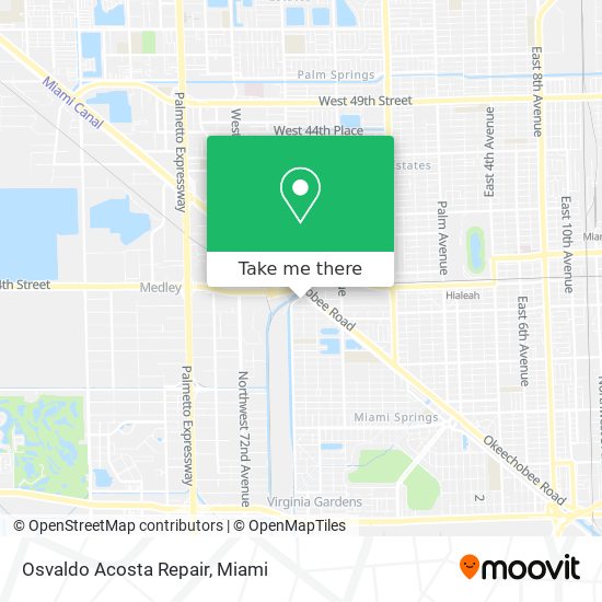 Osvaldo Acosta Repair map