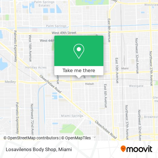 Losavilenos Body Shop map