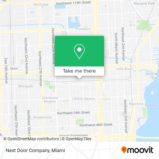 Mapa de Next Door Company