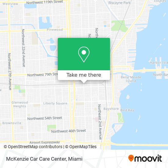 Mapa de McKenzie Car Care Center