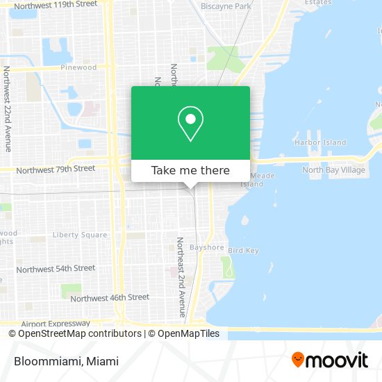 Bloommiami map