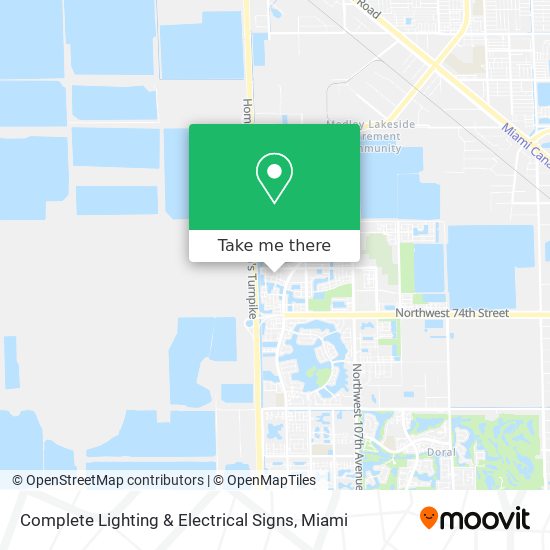 Complete Lighting & Electrical Signs map