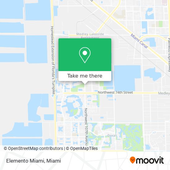 Elemento Miami map