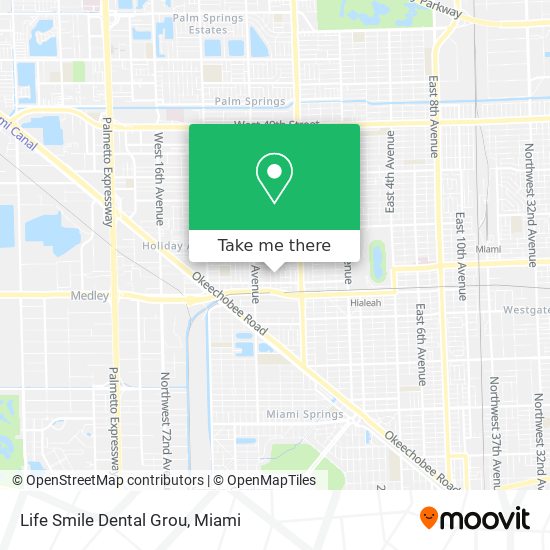 Life Smile Dental Grou map