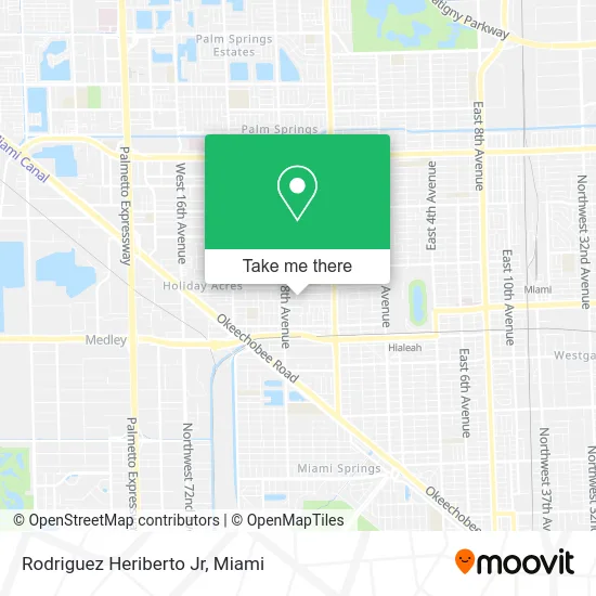 Rodriguez Heriberto Jr map