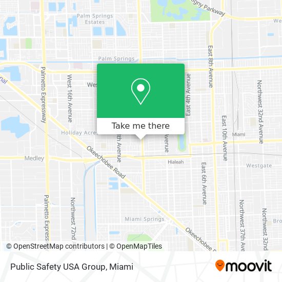 Public Safety USA Group map