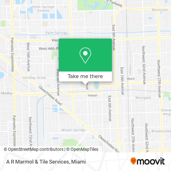 A R Marmol & Tile Services map