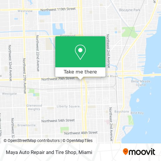 Maya Auto Repair and Tire Shop map