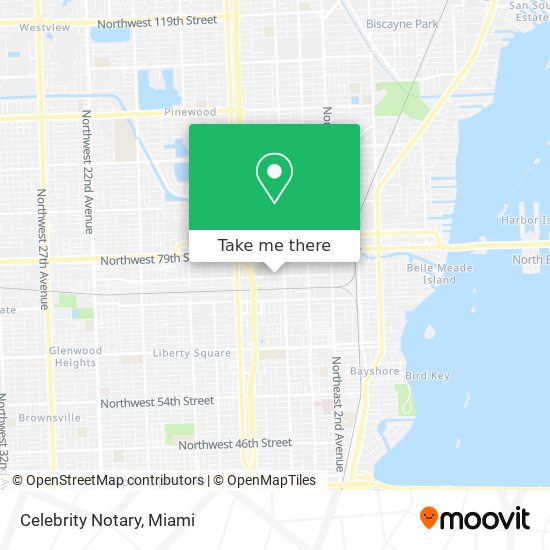 Celebrity Notary map