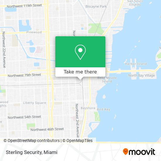 Sterling Security map
