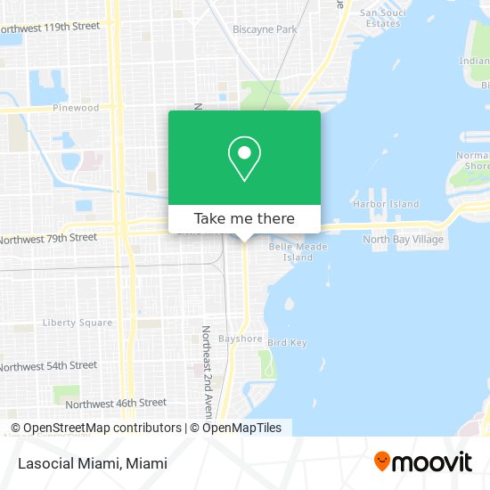 Lasocial Miami map