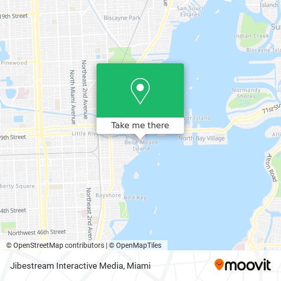 Jibestream Interactive Media map