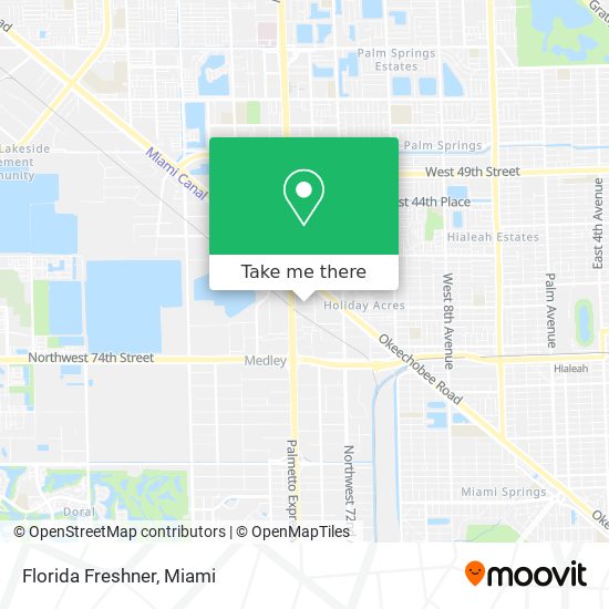 Florida Freshner map