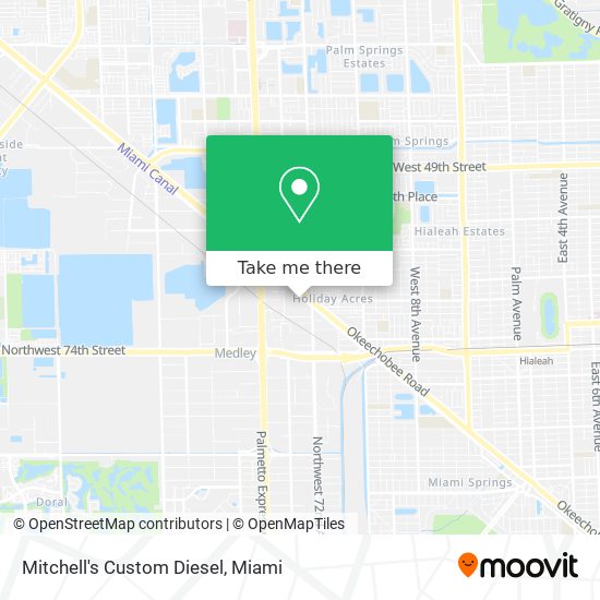 Mitchell's Custom Diesel map