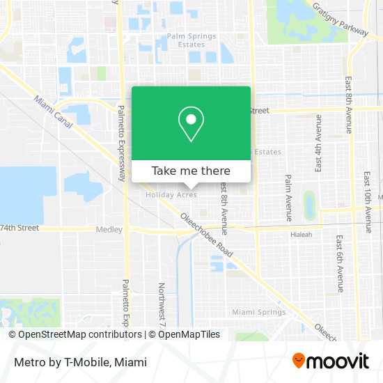 Metro by T-Mobile map