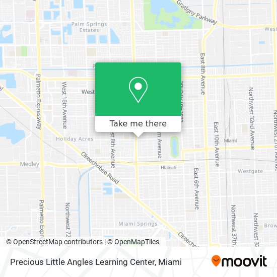 Precious Little Angles Learning Center map