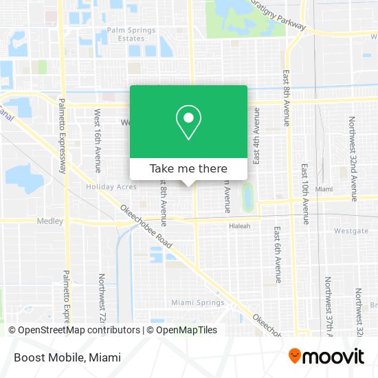 Boost Mobile map