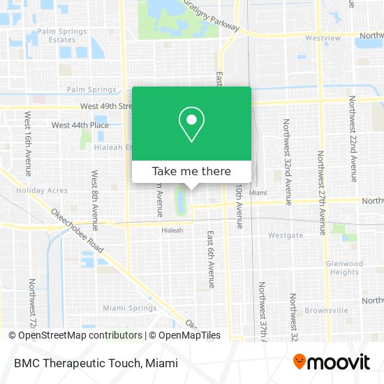 Mapa de BMC Therapeutic Touch