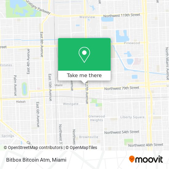 Mapa de Bitbox Bitcoin Atm