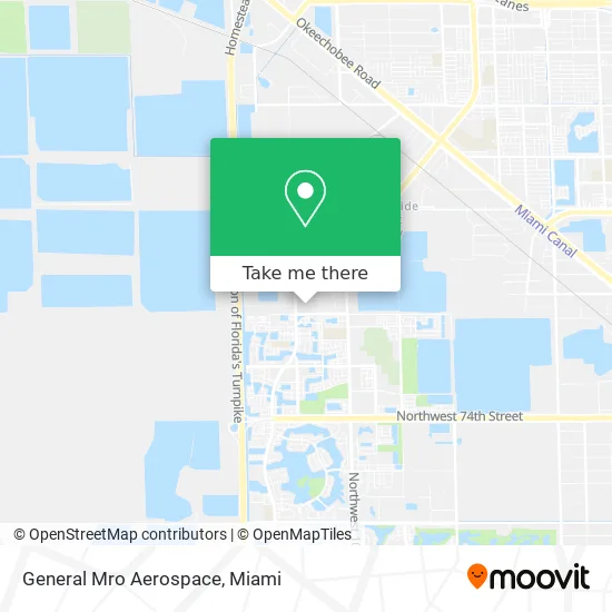 General Mro Aerospace map