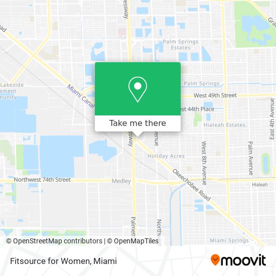 Fitsource for Women map