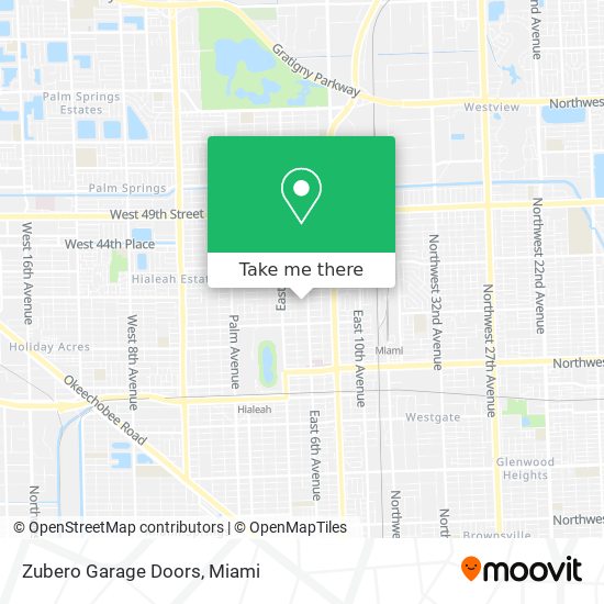 Zubero Garage Doors map