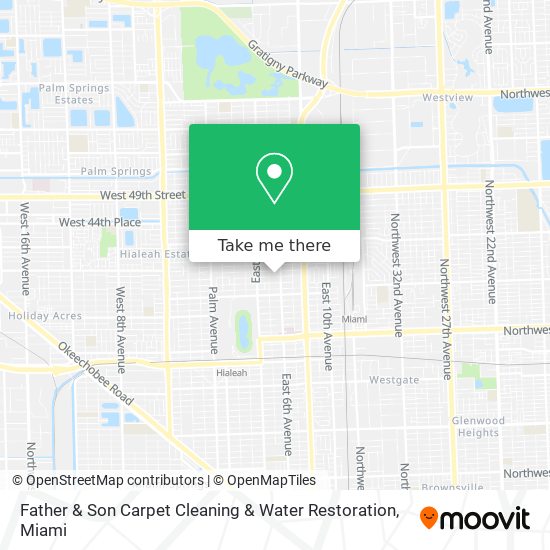 Father & Son Carpet Cleaning & Water Restoration map