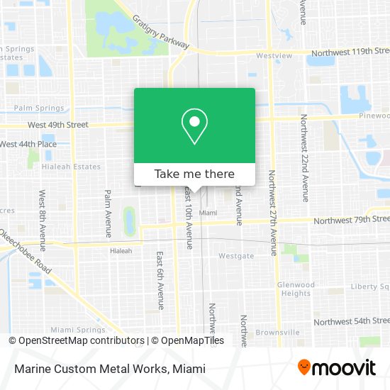 Marine Custom Metal Works map