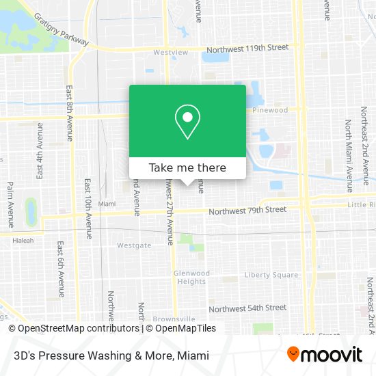 Mapa de 3D's Pressure Washing & More