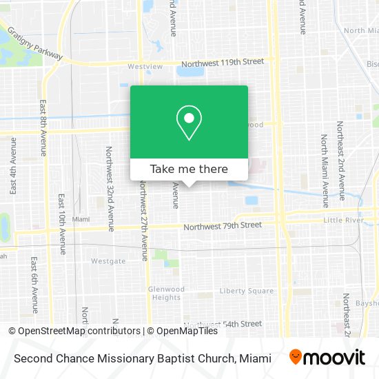 Mapa de Second Chance Missionary Baptist Church