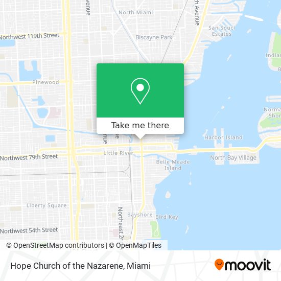 Hope Church of the Nazarene map