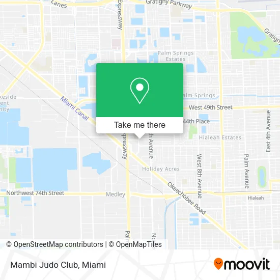 Mambi Judo Club map