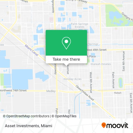 Mapa de Asset Investments