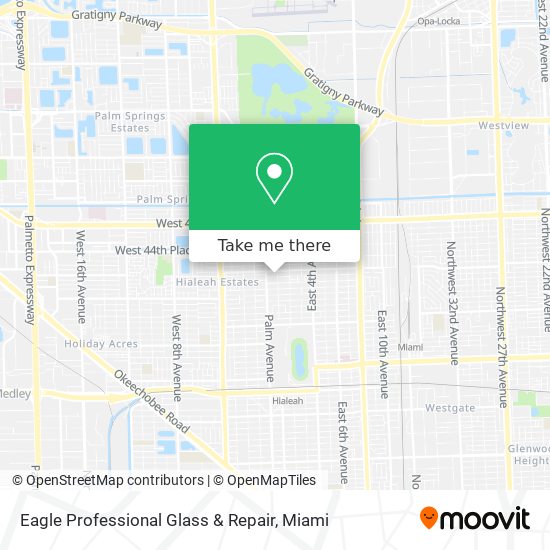 Eagle Professional Glass & Repair map
