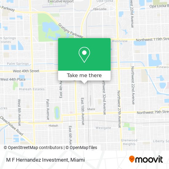 M F Hernandez Investment map