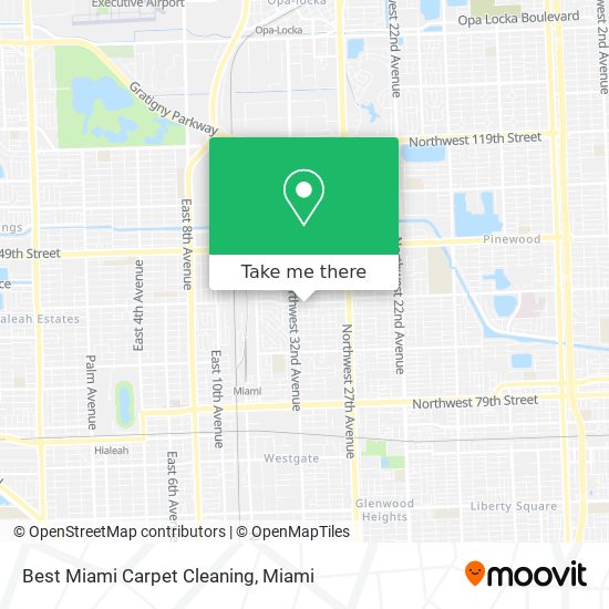 Best Miami Carpet Cleaning map