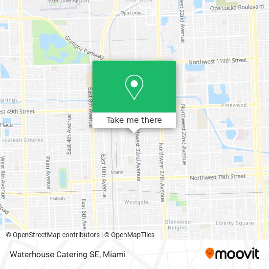 Waterhouse Catering SE map