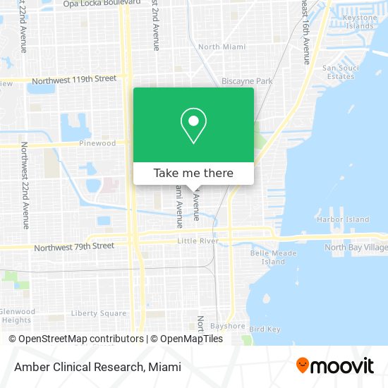 Mapa de Amber Clinical Research