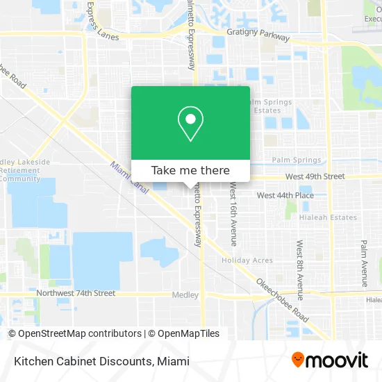 Mapa de Kitchen Cabinet Discounts