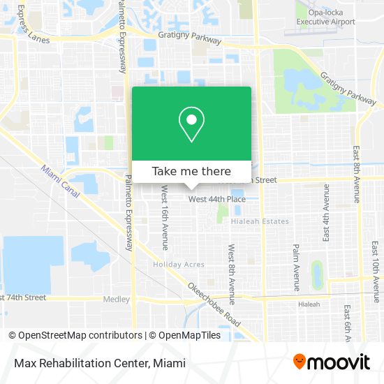 Max Rehabilitation Center map