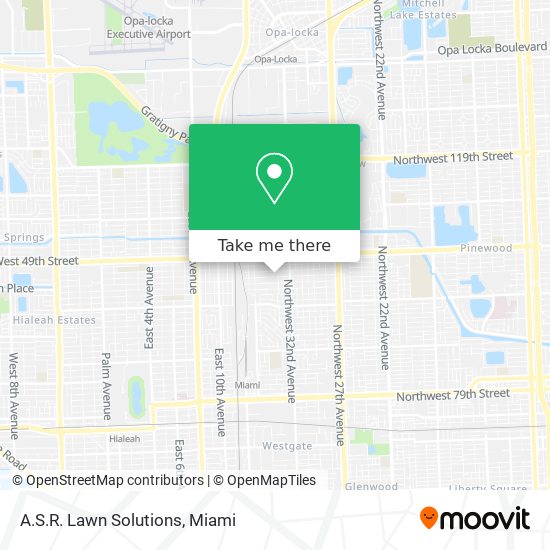 A.S.R. Lawn Solutions map