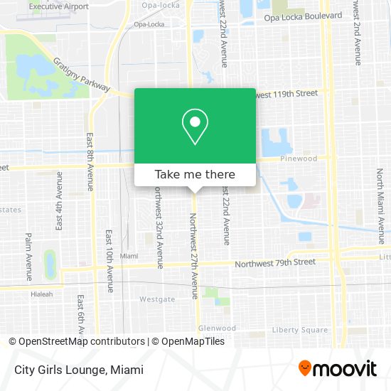 City Girls Lounge map