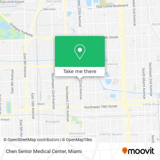 Mapa de Chen Senior Medical Center
