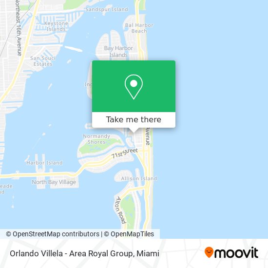 Mapa de Orlando Villela - Area Royal Group