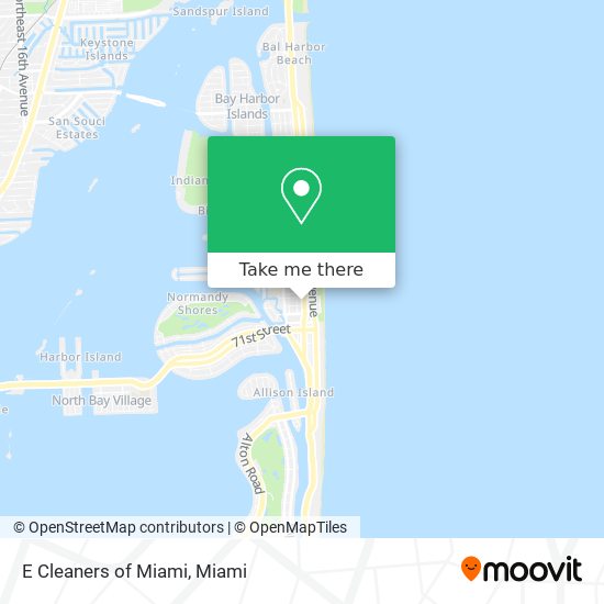 Mapa de E Cleaners of Miami