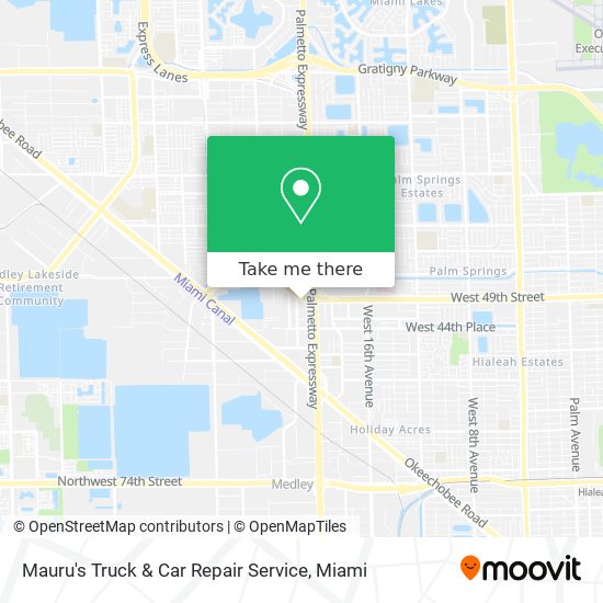 Mapa de Mauru's Truck & Car Repair Service