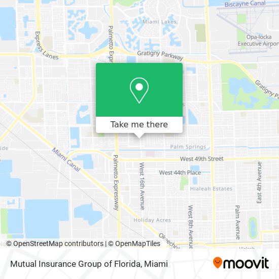 Mapa de Mutual Insurance Group of Florida