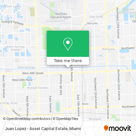 Mapa de Juan Lopez - Asset Capital Estate