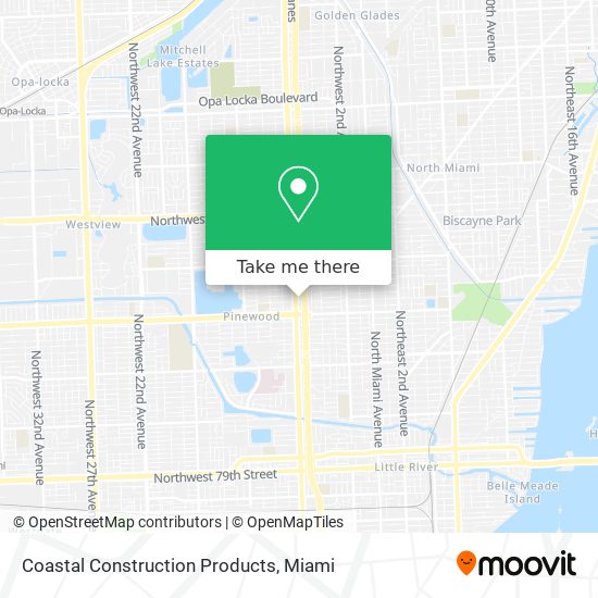 Coastal Construction Products map